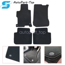 Velour Front Rear Floor Mats Carpet Black Fits 2013-2017 Honda Accord Sedan Velour Front Rear Floor Mats Carpet Black Fits 2013-2017 Honda Accord Sedan