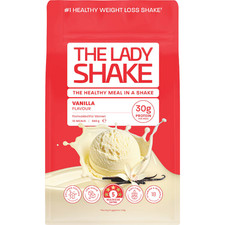 The Lady Shake Meal Replacement High Protein Low Sugar Gluten Free 4 Flavours