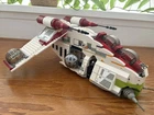 LEGO Star Wars Republic Gunship 7163 100% Complete Great Condition