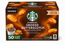 Starbucks K-Cup Coffee Pods, Smoked Buttersco...