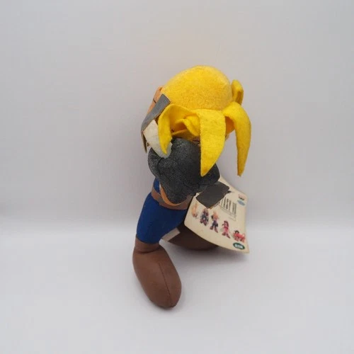 JK60 JUNK Final Fantasy VII  Cloud Strife Banpresto 1997 Plush 7" Toy Doll Japan image 6