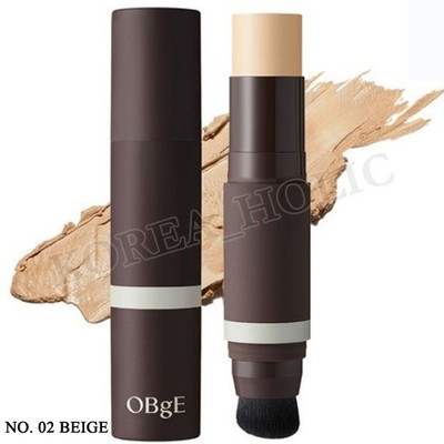 OBGE Natural Cover Foundation 13g SPF50+ PA++++ #02 Beige Korean Make Up NEW