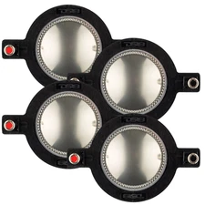 4x DS18 2" Replacement Diaphragm 8-ohm - Fits PRO-DKH1 PRO-D1 PRO-DR2