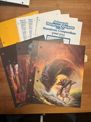 AD&D 2nd Edition - Monstrous Compendium MC14 Fiend Folio - No Cover - VF - Bild 1 von 2