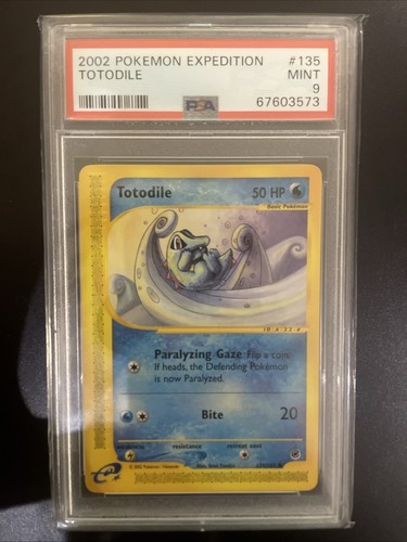 Totodile graded PSA 9 for sale on eBay