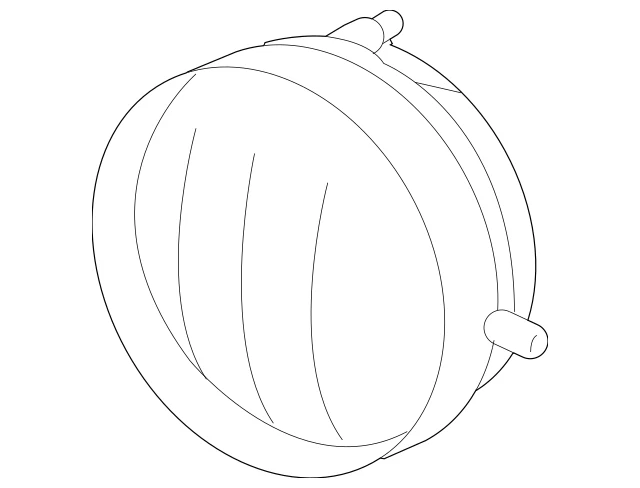 Faro antiniebla delantero izquierdo o derecho genuino GM Pontiac Vibe 2009-2010 88975670 Foto 4 de 4