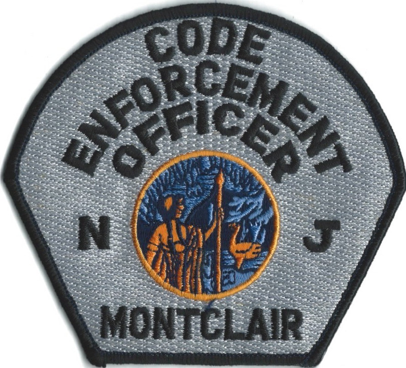 NEW JERSEY - Montclair Code Enforcement Officer patch