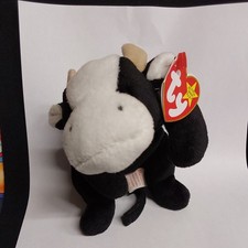 TY Beanie Baby - Daisy The Cow - Bean bag Plush Soft Toy 