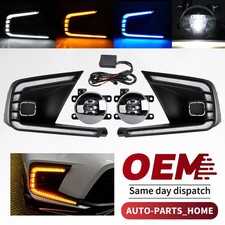 For 2022 2023 2024 Honda Civic Sedan Hatchback Driving Led Drl Fog Lights Kit