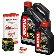 Suzuki GSXR 750, 88-89, GR77B; olio Motul 10w40; filtro olio HiFlo Racing set olio motore