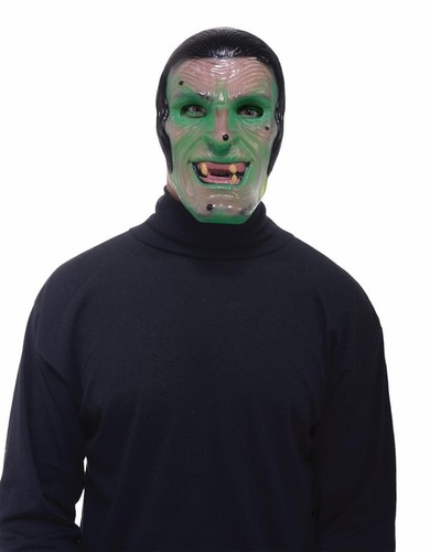 Transparent Costume Mask Adult : Witch One Size