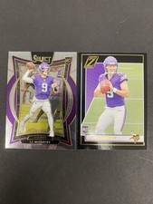 2 JJ McCarthy 2024 Select Rookie Mint Zenith Panini #24 #135