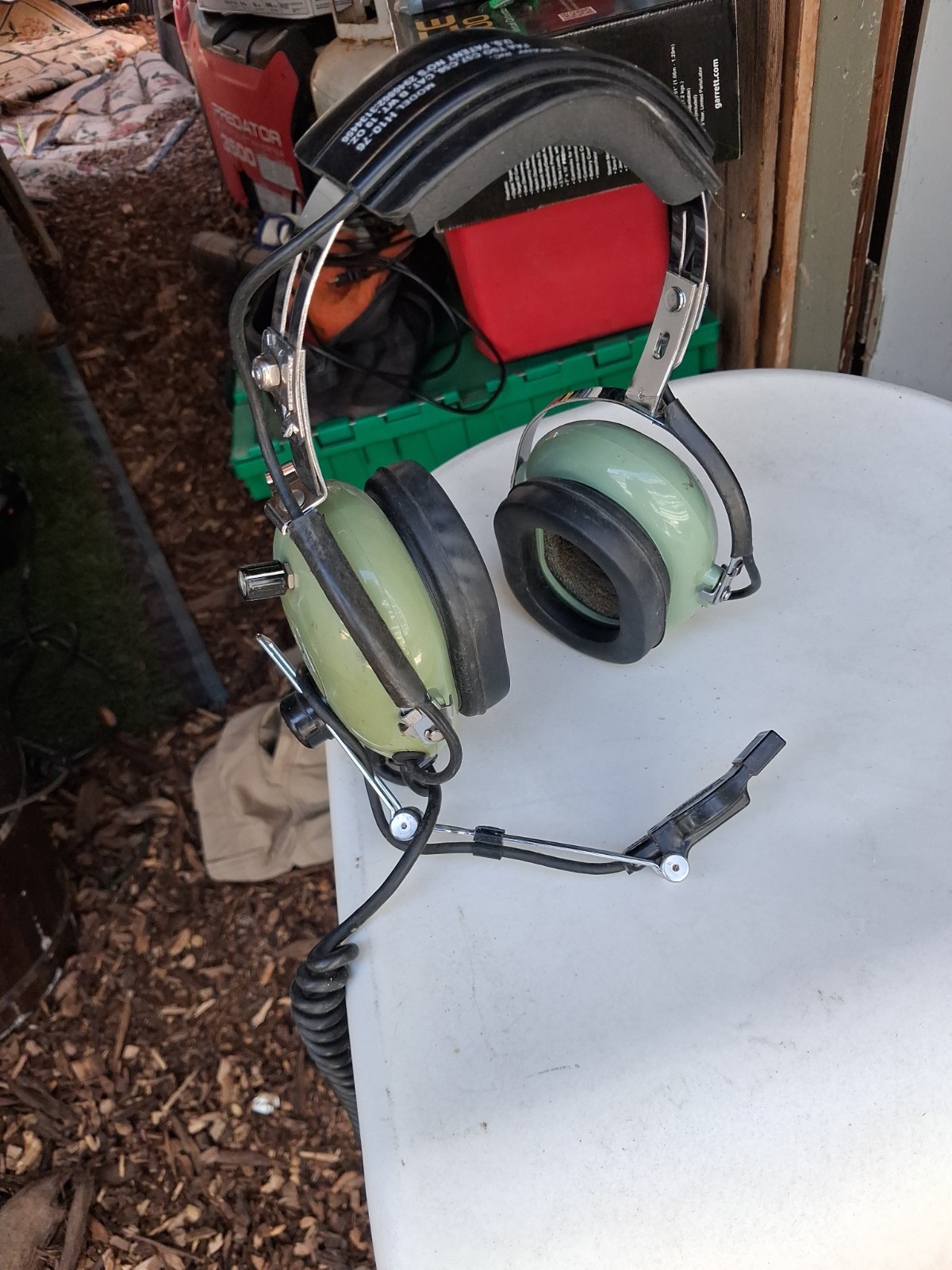 Dave Clark H10-76 Military Aviation Helicopter Headset with Boom Microphone