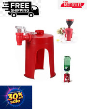 Coke Soda Dispenser with Tap Leakproof Fizzy Drinking Saver Home Party Supply
