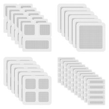 Wall Repair Patch, 10 Sheet 68 Pcs Self Adhesive Drywall Repair Kit, 4 Size Hole