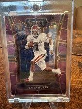 2023 Panini Select Draft Picks - Concourse Jalen Hurts #32 Red Lazer Prizm