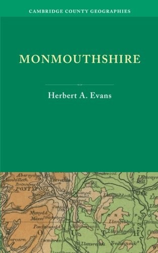 Monmouthshire by Evans, A.  New 9781107674325 Fast Free Shipping<-