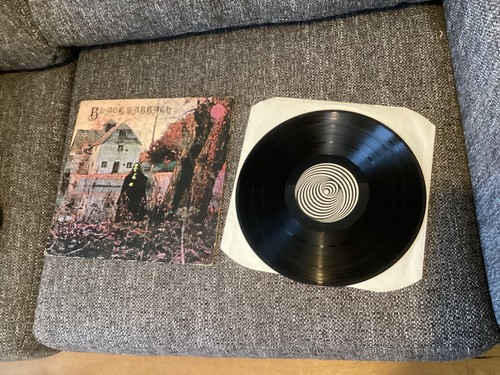 Black Sabbath debut LP record uk 1970 repress prezzo ebay