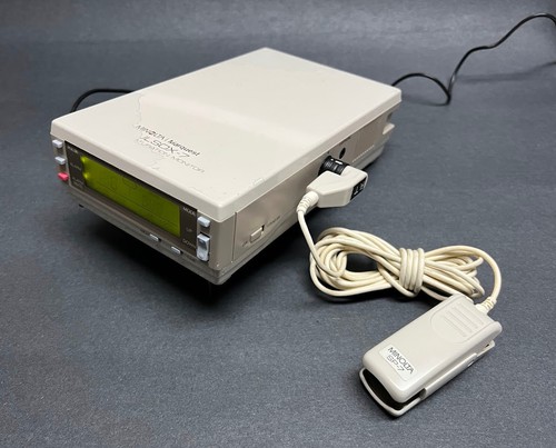 MINOLTA Marquest PULSOX-7 Oxygen Saturation Monitor w/ Finger Probe SP-7