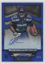 2016 Certified Potential Signatures Mirror Blue 17/50 CJ Prosise Auto 0q3
