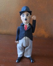 Schuco Wind-Up Charlie Chaplin 6 ½” Toy Germany c. 1920