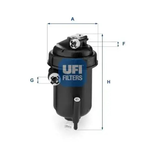 FUEL FILTER 55.143.00 FOR FIAT DUCATO/Platform/Chassis/Bus/Van 2.3L 4cyl - Image 2