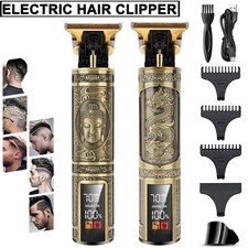 Professional Hair Clippers for Men-CordlessBarber Cutting Kit with LCD Display