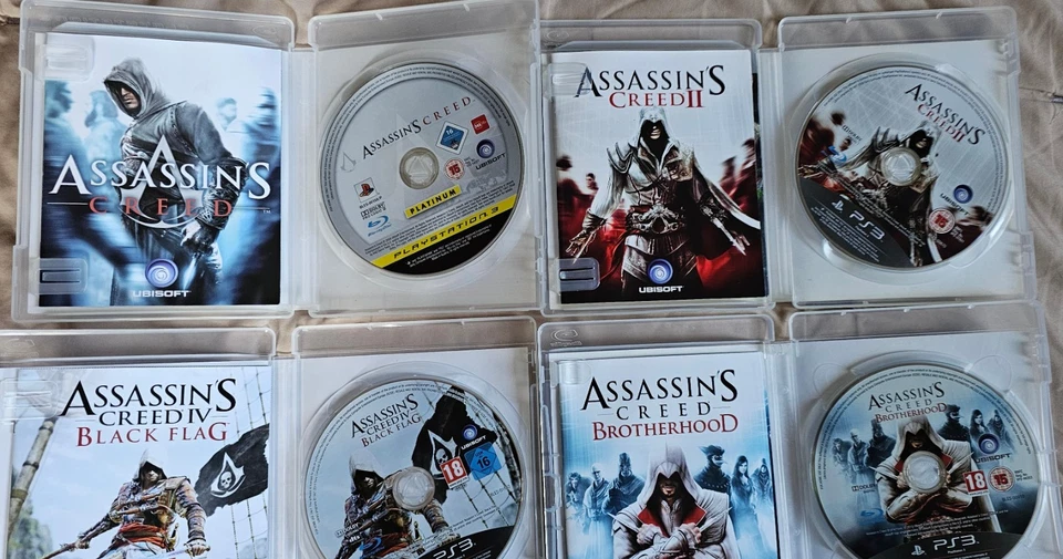 Playstation 3 Assassin's Creed Lot of 4 Games Complete PAL - Image 3 of 3