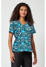 Eeyore Cherokee Scrubs Tooniforms Disney Winnie The Pooh V Neck Top TF797 PHEF