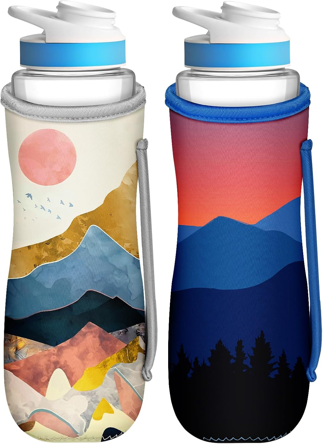 Sleeve For Cirkul 22 Oz - 2 Pack Bottles Cover Holder Carrie