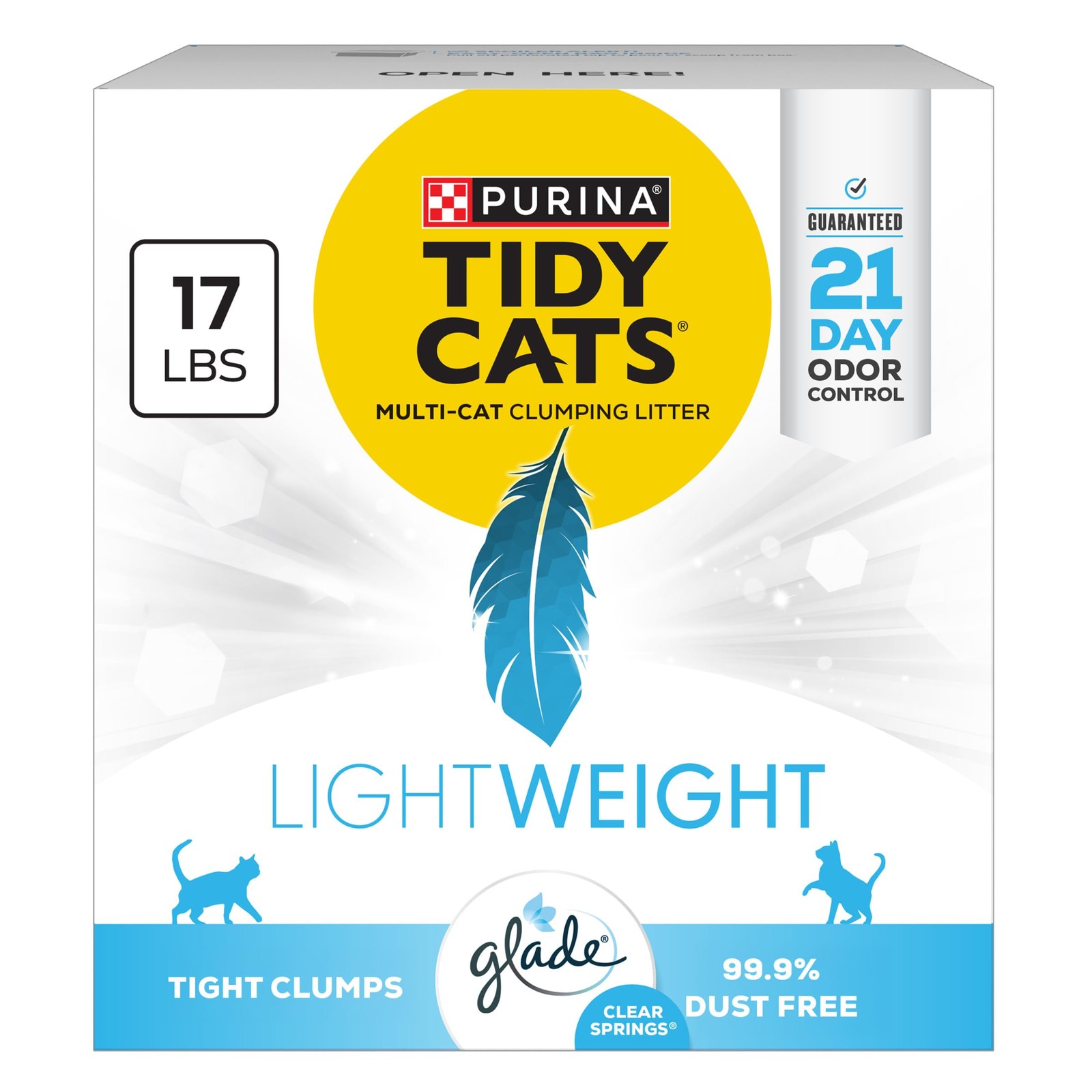 Purina Tidy Cats LightWeight Glade Clear Springs Multi-Cat C