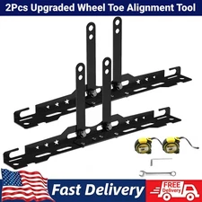 2Pcs Wheel Toe Alignment Tool Plate Automotive Wheel Alignment Upgraded Tool NEW