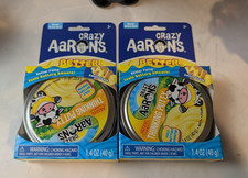 Aarons Crazy Better Butter Thinking Putty Lot of 2 - New Sealed 1.4oz