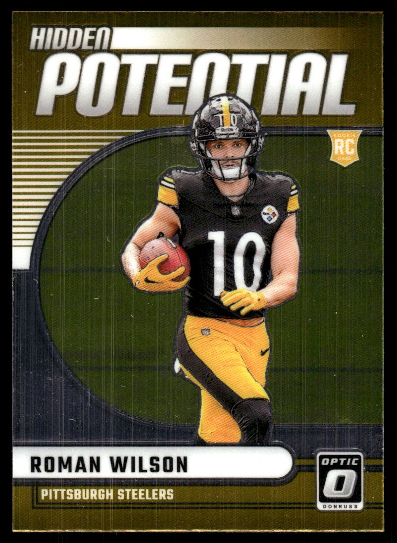 Roman Wilson Panini Donruss Optic Hidden Potential #4 Base