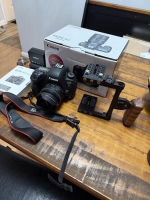 Canon 6D Mark II camera w/ 50mm Canon Lens  with handheld stabilizer. SC: 2,224