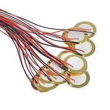 15Pcs 35mm Piezo Piezos Elements Sounder Sensor Trigger Drum Disc
