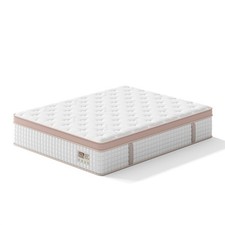 14" Firm Queen Hybrid Mattress, Gel Memory Foam  Pocket Springs, Pressure Relie