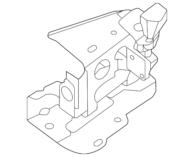 Genuine Nissan 2014-2016 Rogue Mount Bracket 28452-4BA1D