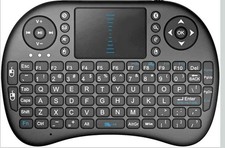 Mini Wireless Keyboard  Mouse w/Touchpad  QWERTY