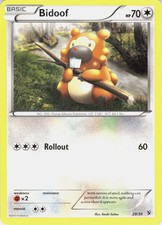 Bidoof 29/39 Kalos Starter Set Common LP Pokemon TCG on eBay