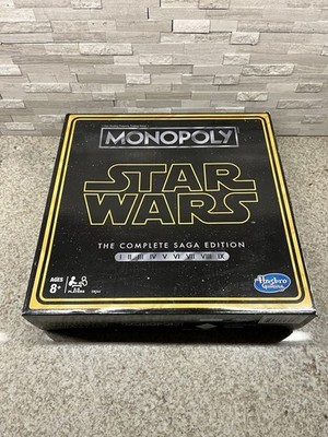 Star Wars Monopoly Game - The Complete Saga Edition - New Open Box