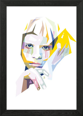 Aurora Aksnes WPAP Framed Wall Art Poster Canvas Print Picture