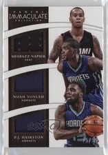 2014-15 Immaculate Trio Relics 75/99 Shabazz Napier Noah Vonleh PJ Hairston 7xr