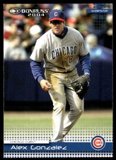 Alex Gonzalez 2004 Donruss #236 Chicago Cubs MLB READ FREE SHIPPING AutographDen