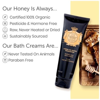 Multipurpose Honey Cleanser - Sweet & Herbal Bath Foam Cream
