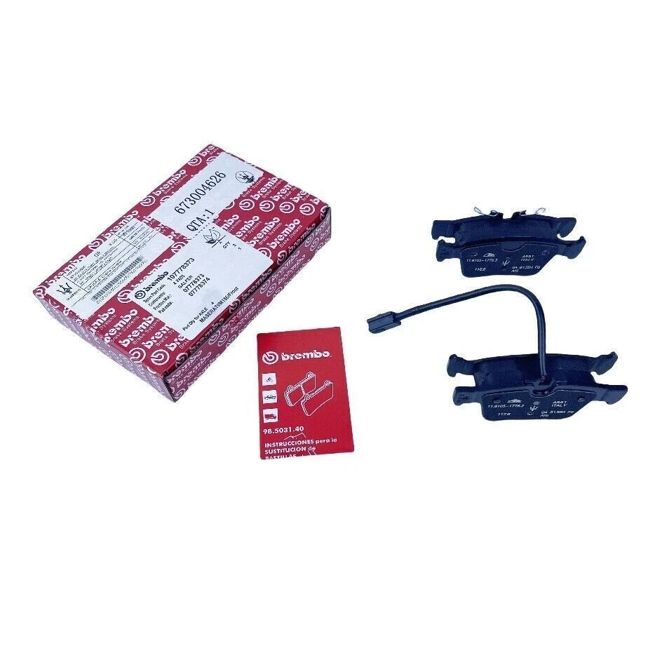 Fits For Maserati Levante 2017-2021 New Front & Rear Brake Pads Foto 2 de 4