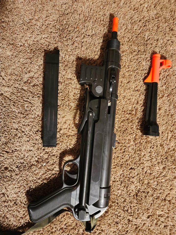 M40 WWII German Spring Sub Machine Airsoft Gun 250 FPS with Under ...
