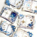 Celestial Magic Book Stickers Junk Journal Collage Scrapbooking