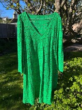 Anthropologie Etta Lace Dress size 12 professionally altered excellent condition