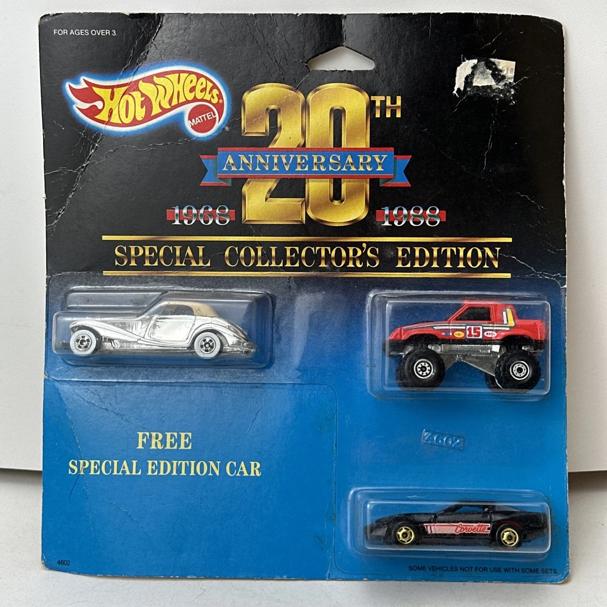 Hot Wheels 1988 Vehicle Year Vintage Manufacture Diecast Cars